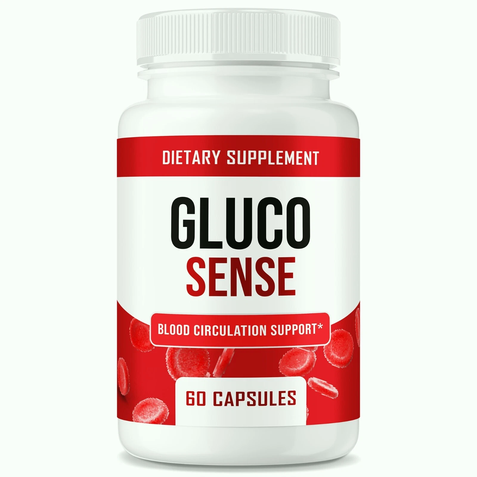 GlucoSense Supplement Bottle